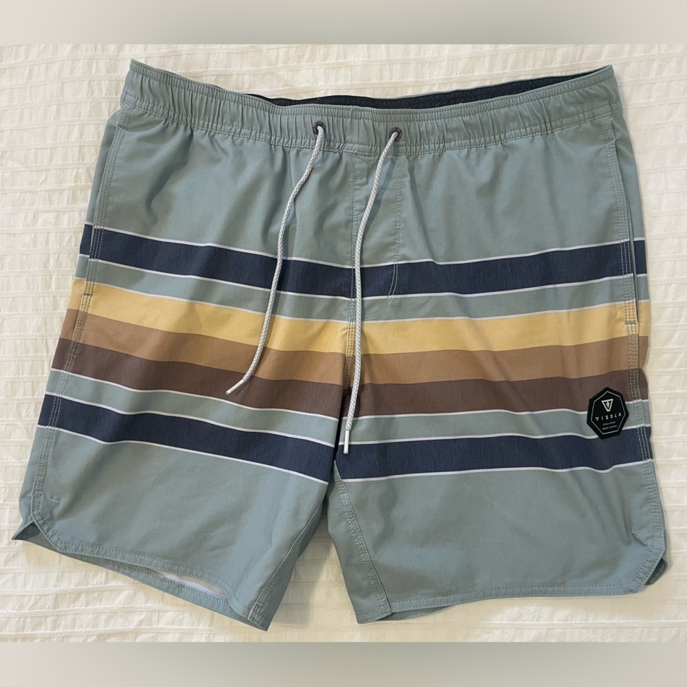 VISSLA-Fist Bump Stretch Swim Trunks size XL
